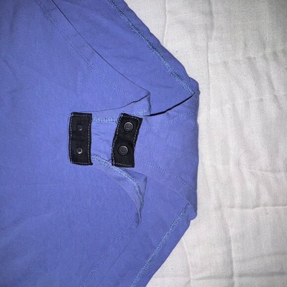 5 Natural Uniforms Short Sleeve Scoop Neck Body Suit Cotton Stretch 2X - Picture 12 of 13